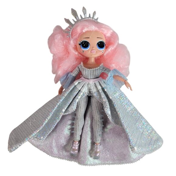 LOL Surprise OMG Fashion Doll Crystal Star Winter Disco Earrings 9 PCS 2019 MGA - Picture 3 of 12